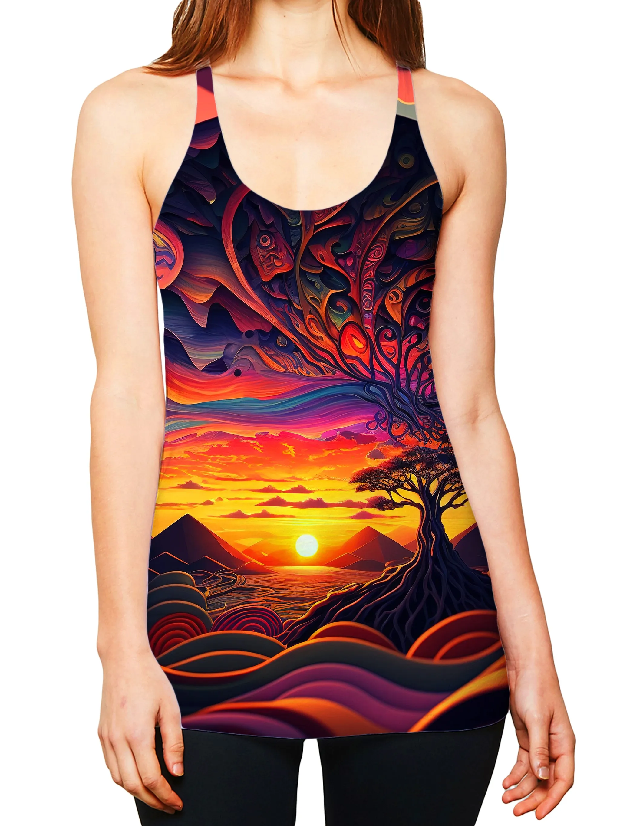 Acid Sunset Women's Tank