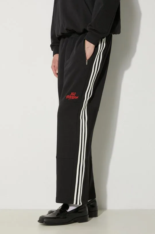 adidas Originals joggers 100T Pant black color IW4592