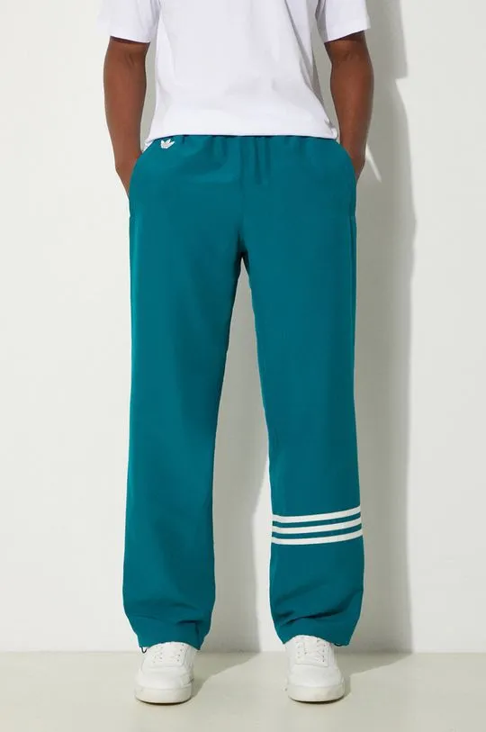 adidas Originals joggers Neuclassics turquoise color JF9160