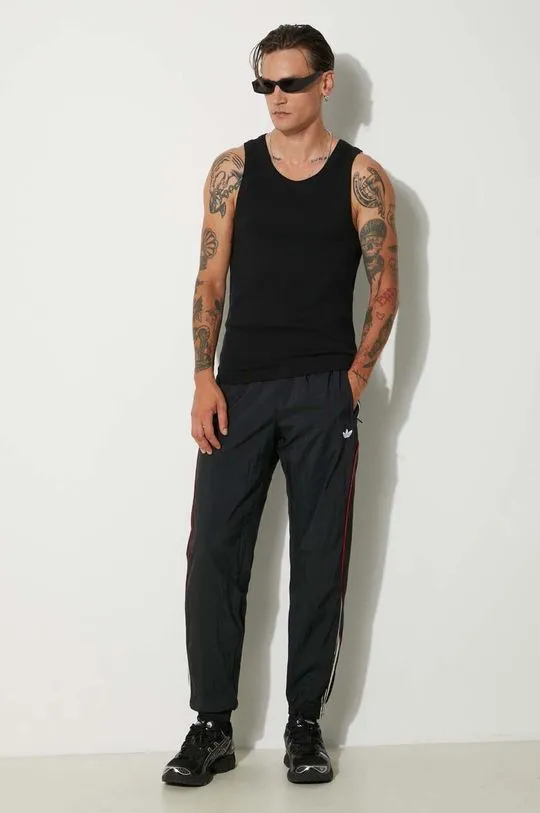 adidas Originals joggers Premium Track Pant black color IX7347