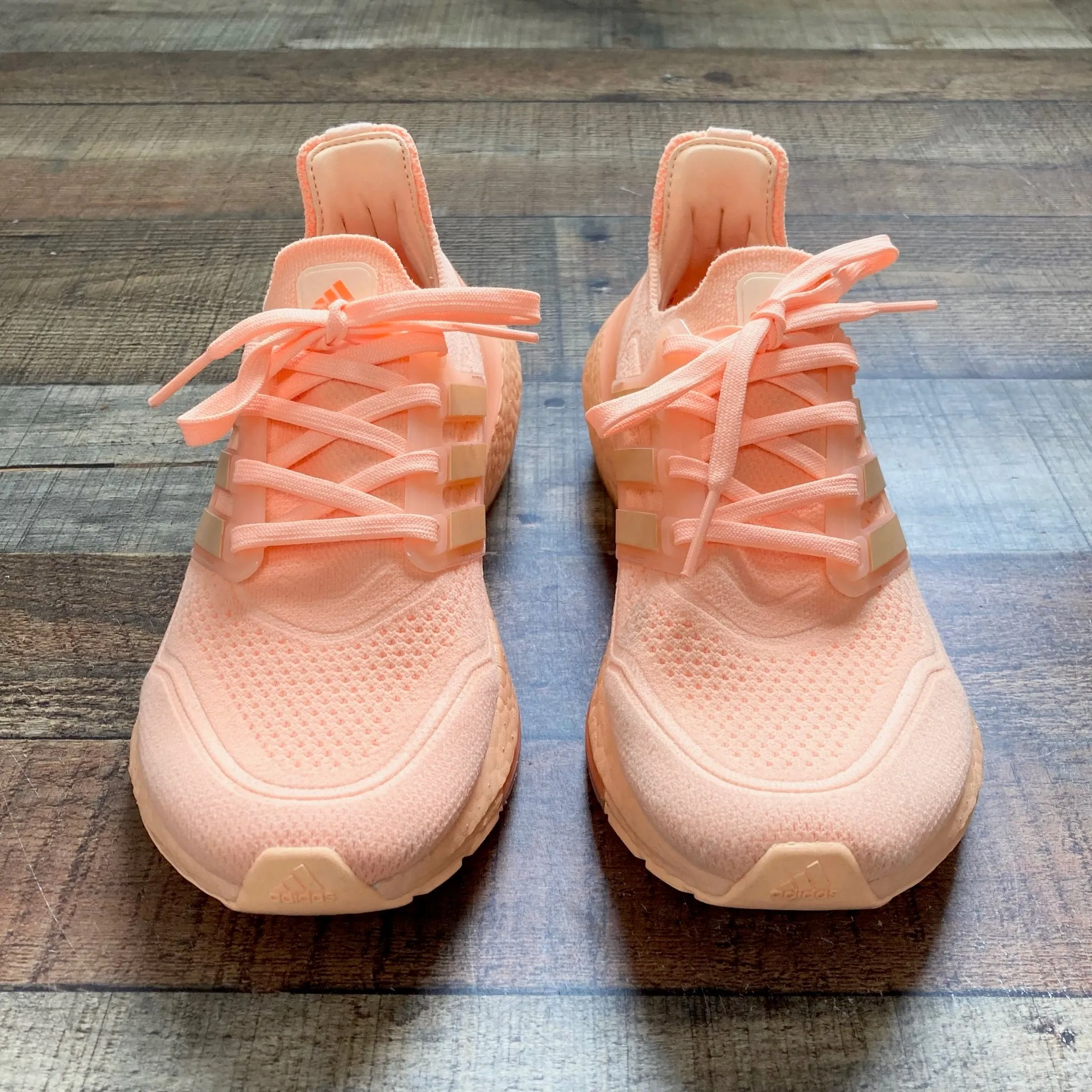 Adidas Ultra Boost Peach Sneakers- Size 7.5 (see notes)