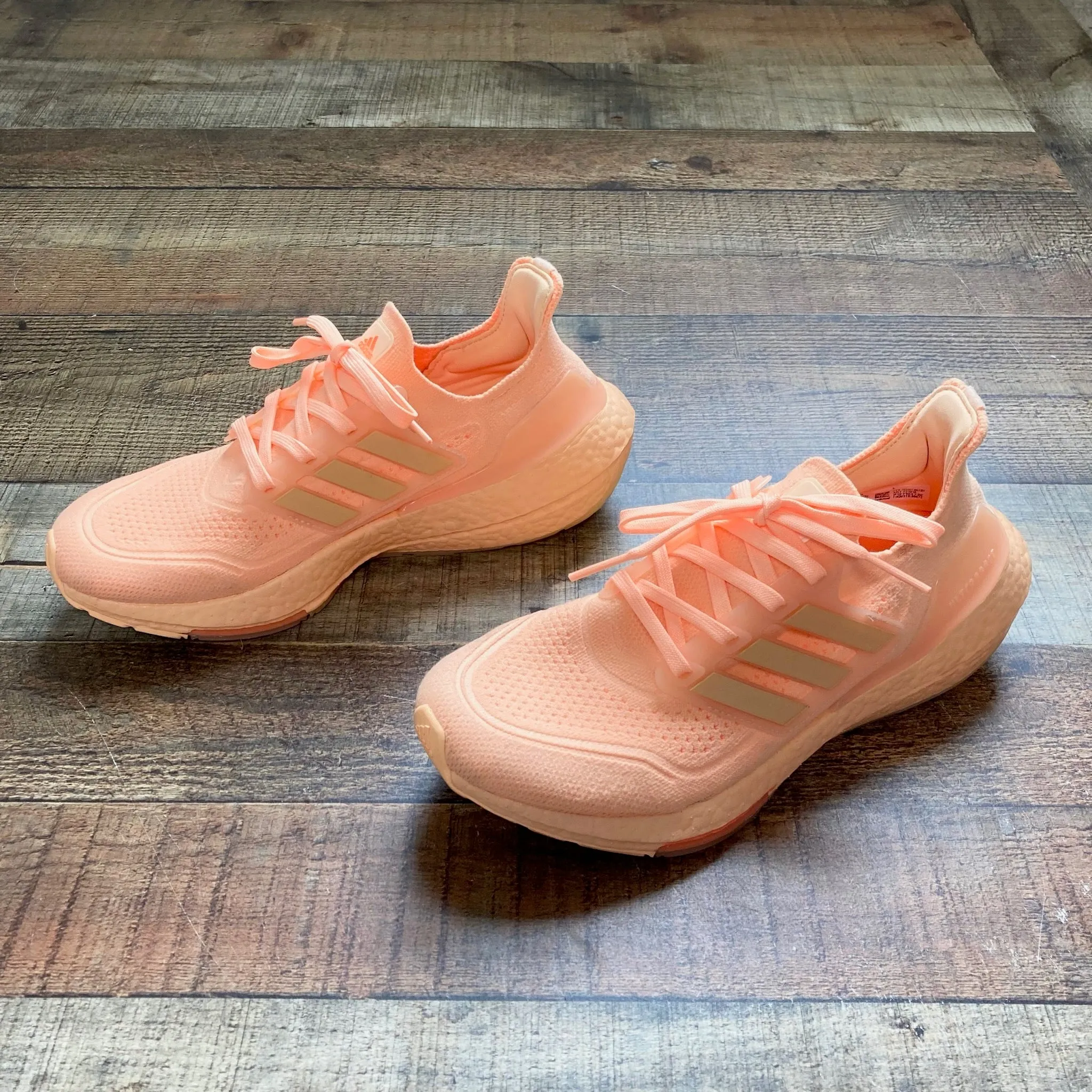 Adidas Ultra Boost Peach Sneakers- Size 7.5 (see notes)