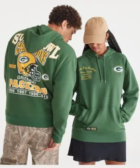 Aeropostale Green Bay Packers Super Bowl Pullover Hoodie