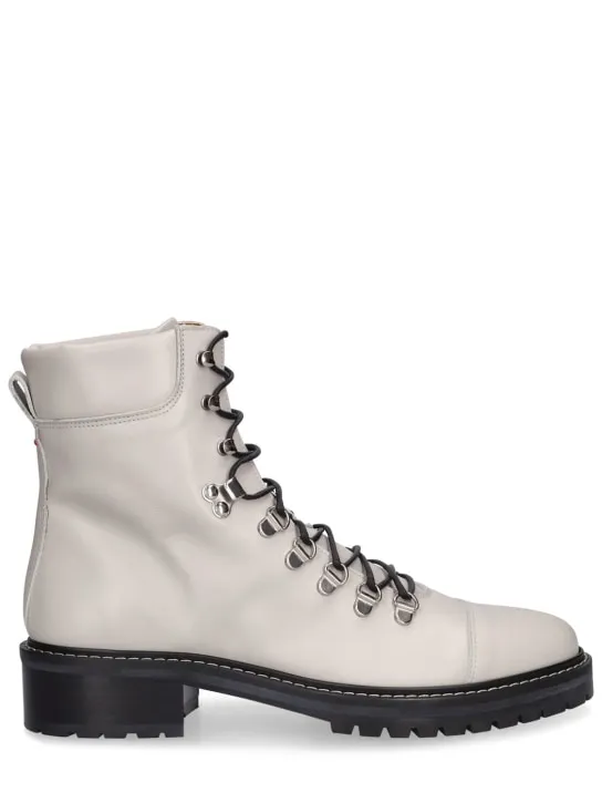 Aeyde   45mm Fiona leather hiking boots 