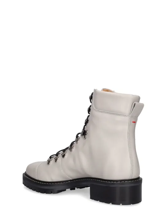 Aeyde   45mm Fiona leather hiking boots 