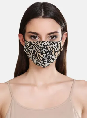 Animal Printed 3 Layer Face Mask