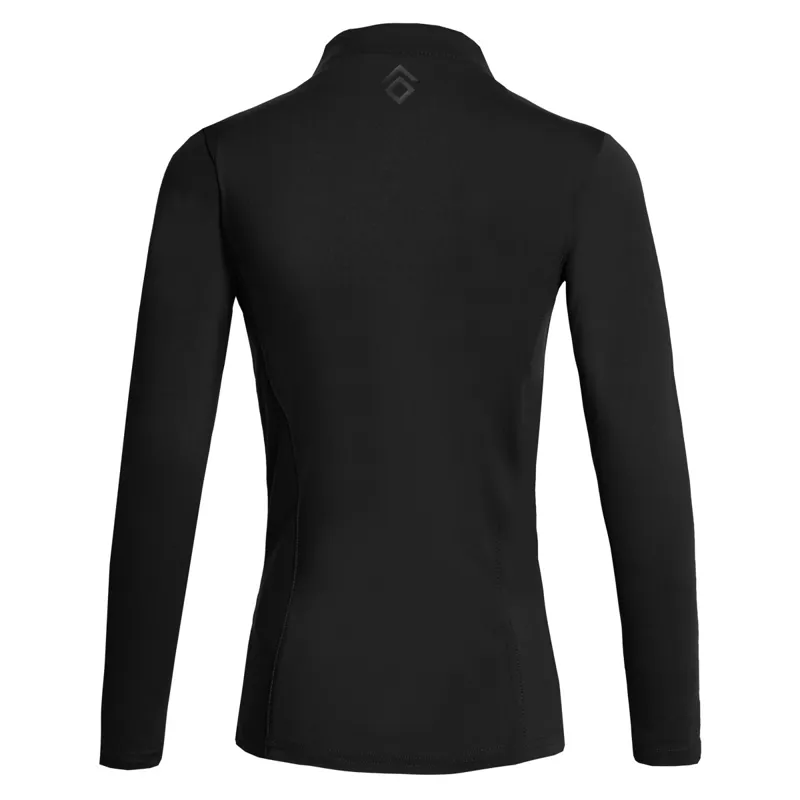 Aztec Diamond Young Rider Long Sleeve Junior Base Layer - Black