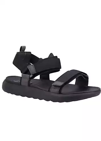 Black Carson Sandals by Hey Dude | Look Again