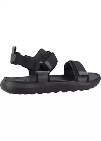 Black Carson Sandals by Hey Dude | Look Again