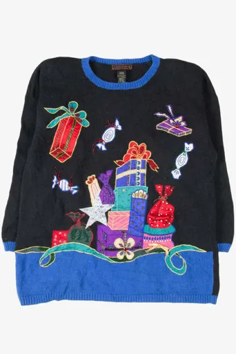 Black Ugly Christmas Pullover 53691