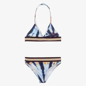 Blue Tie Dye Bikini (UPF 50+)