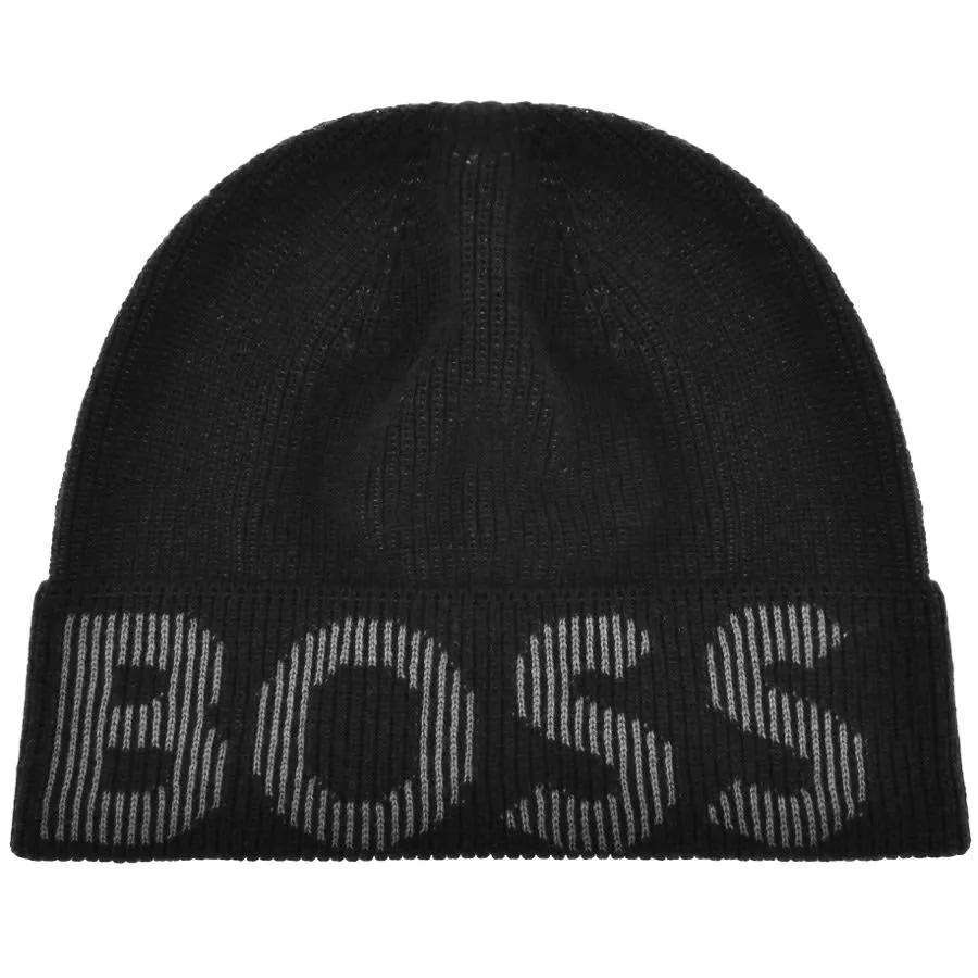 BOSS Lamico Beanie Black