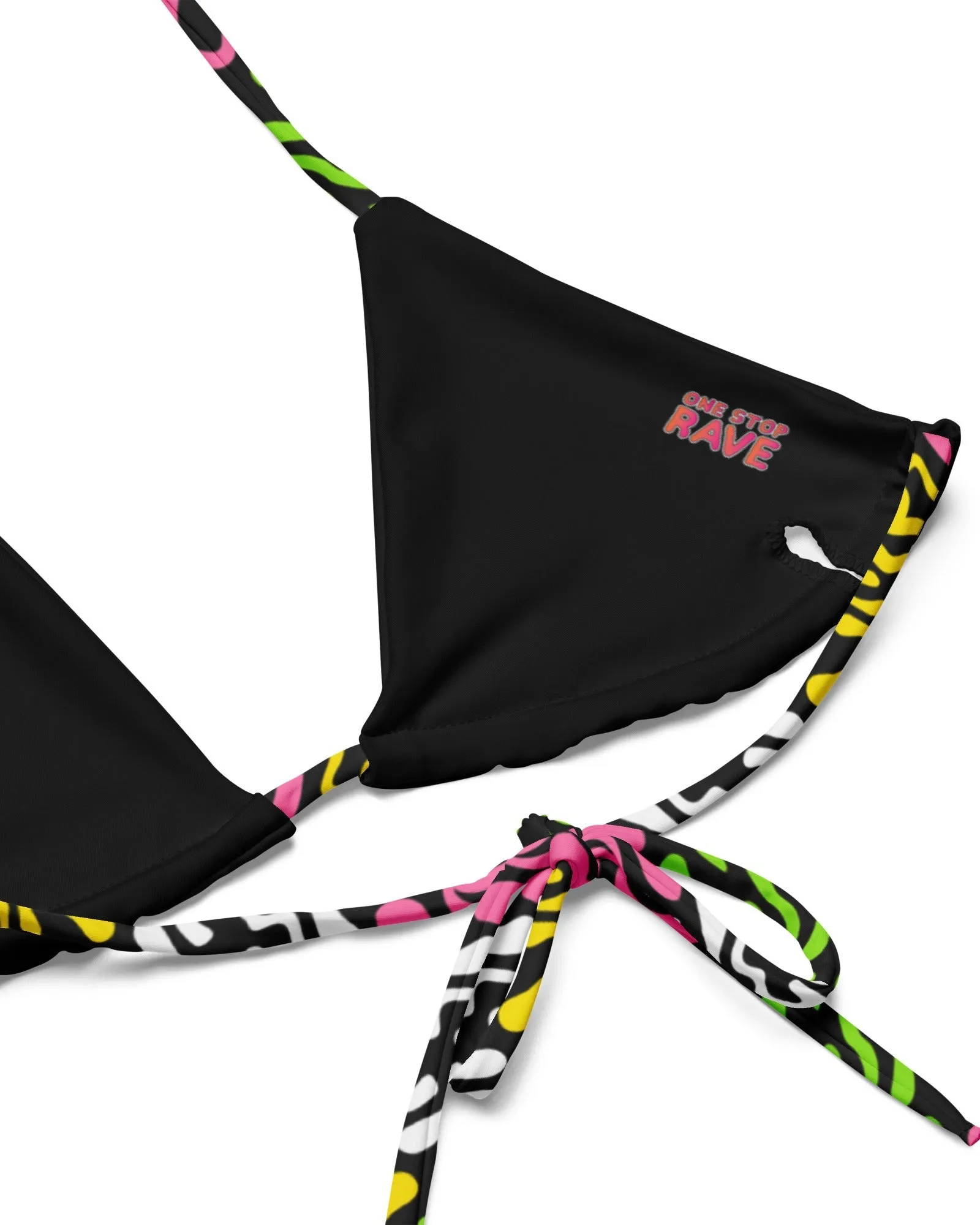 Candy Acid Bikini Top