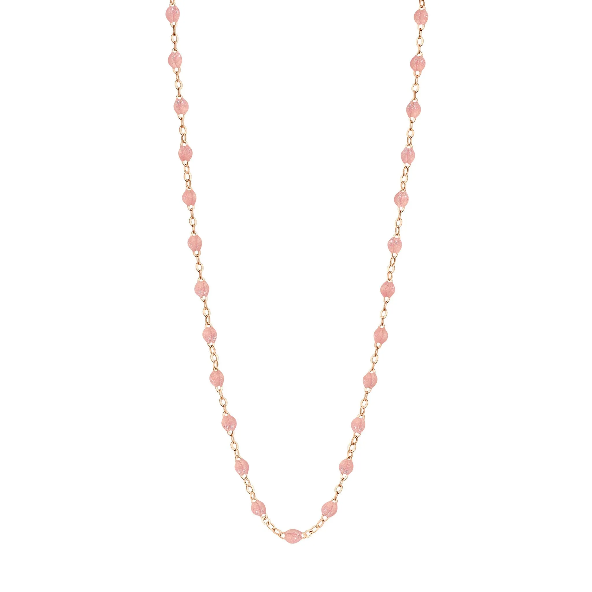 Classic Gigi Blush necklace, Rose Gold, 16.5