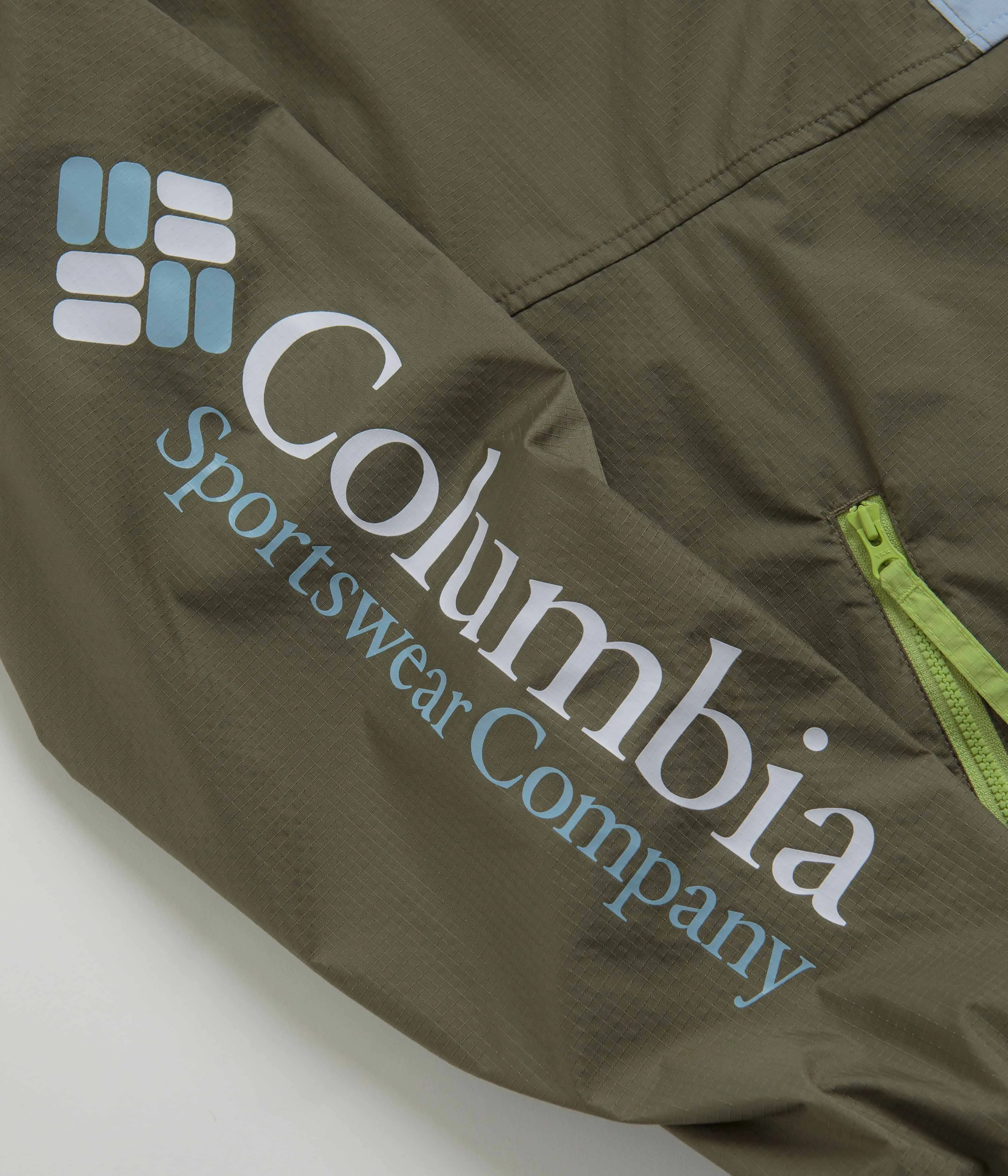 Columbia Riptide Anorak - Stone Green / Napa Green / Whisper