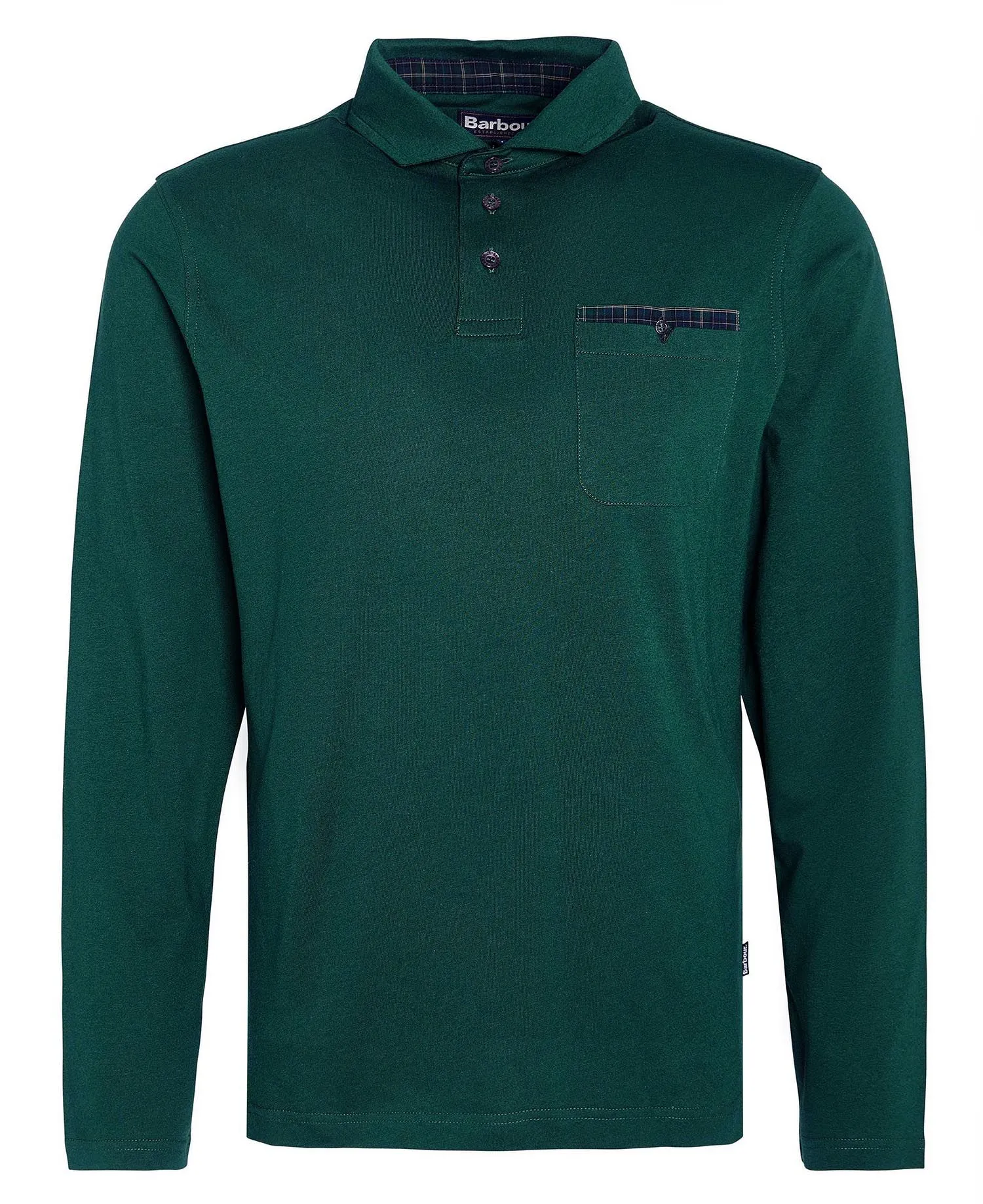  Corpatch Long-Sleeved Polo Shirt     