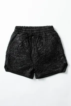 CRINKLED TAILORED SHORT