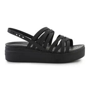 Crocs Brooklyn Strappy Lowwdg Sandals 206751-001 black