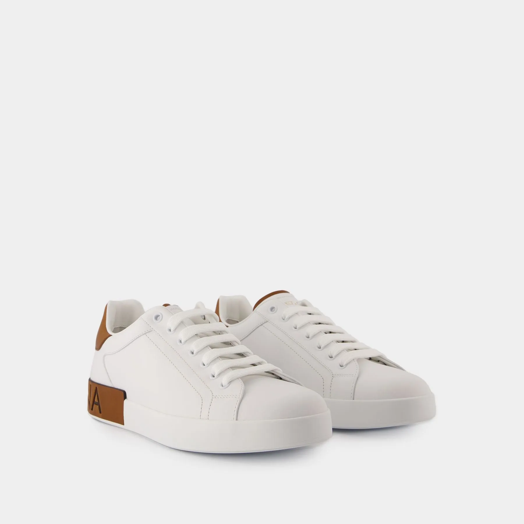 Dolce&Gabbana  Low Top Sneakers - Dolce&Gabbana - Leather - White