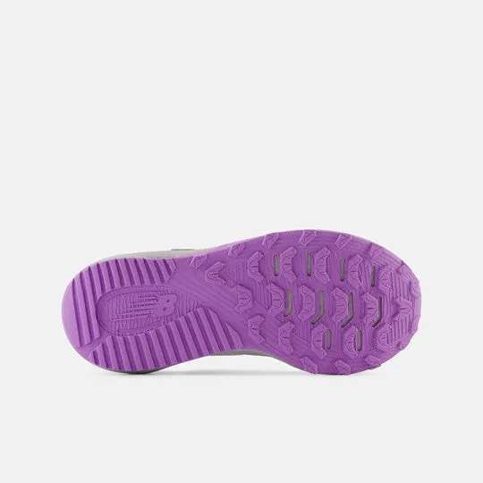 DynaSoft Nitrel A/C Trail Shoe - Grey Matter with Guava Ice and Purple Fade