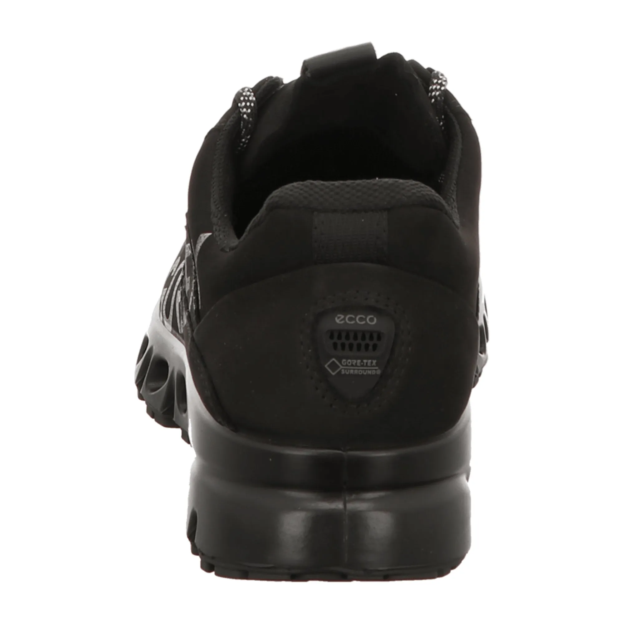 Ecco MultiVent Men's Black Shoes - GORE-TEX Waterproof Sneakers