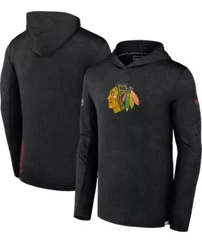 Fanatics Men's NHL Fanatics Chicago Blackhawks Authentic Pro Lightweight Pullover Hoodie