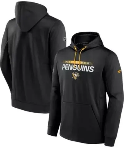 Fanatics Men's NHL Pittsburgh Penguins Authentic Pro Rink Pullover Hoodie