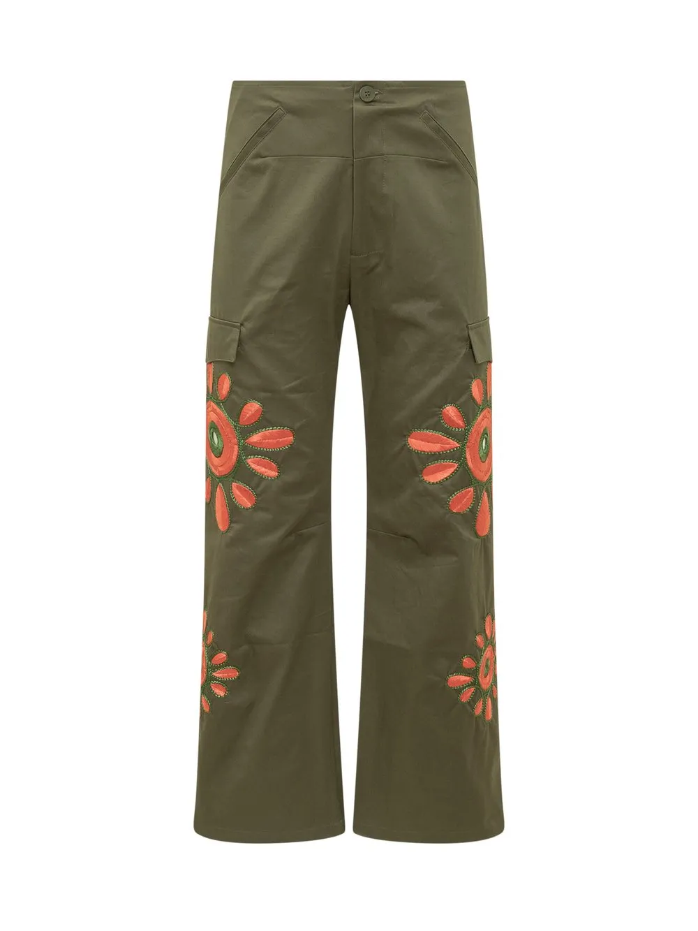 Flowers Cargo Pants