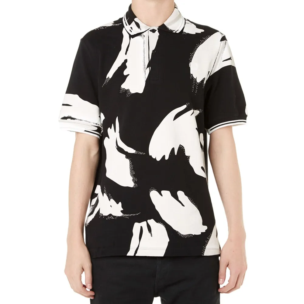 Fred Perry Separated Camouflage Layer 1 PoloBlack