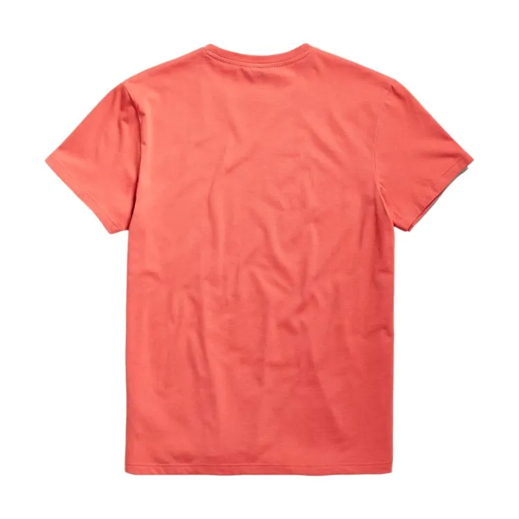 G-STAR Base D16411336 T-shirt Base In Cotone Uomo Rosso