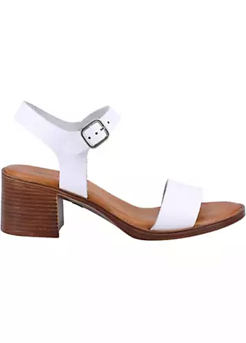 Gabby White Sandals by Hush Puppies | Look Again