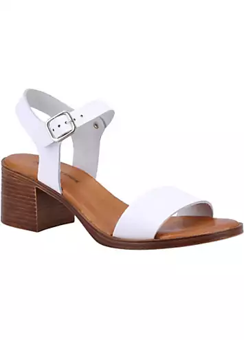 Gabby White Sandals by Hush Puppies | Look Again