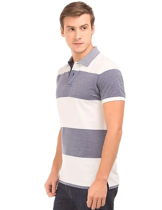 Gant Regular Fit Striped Polo Shirt