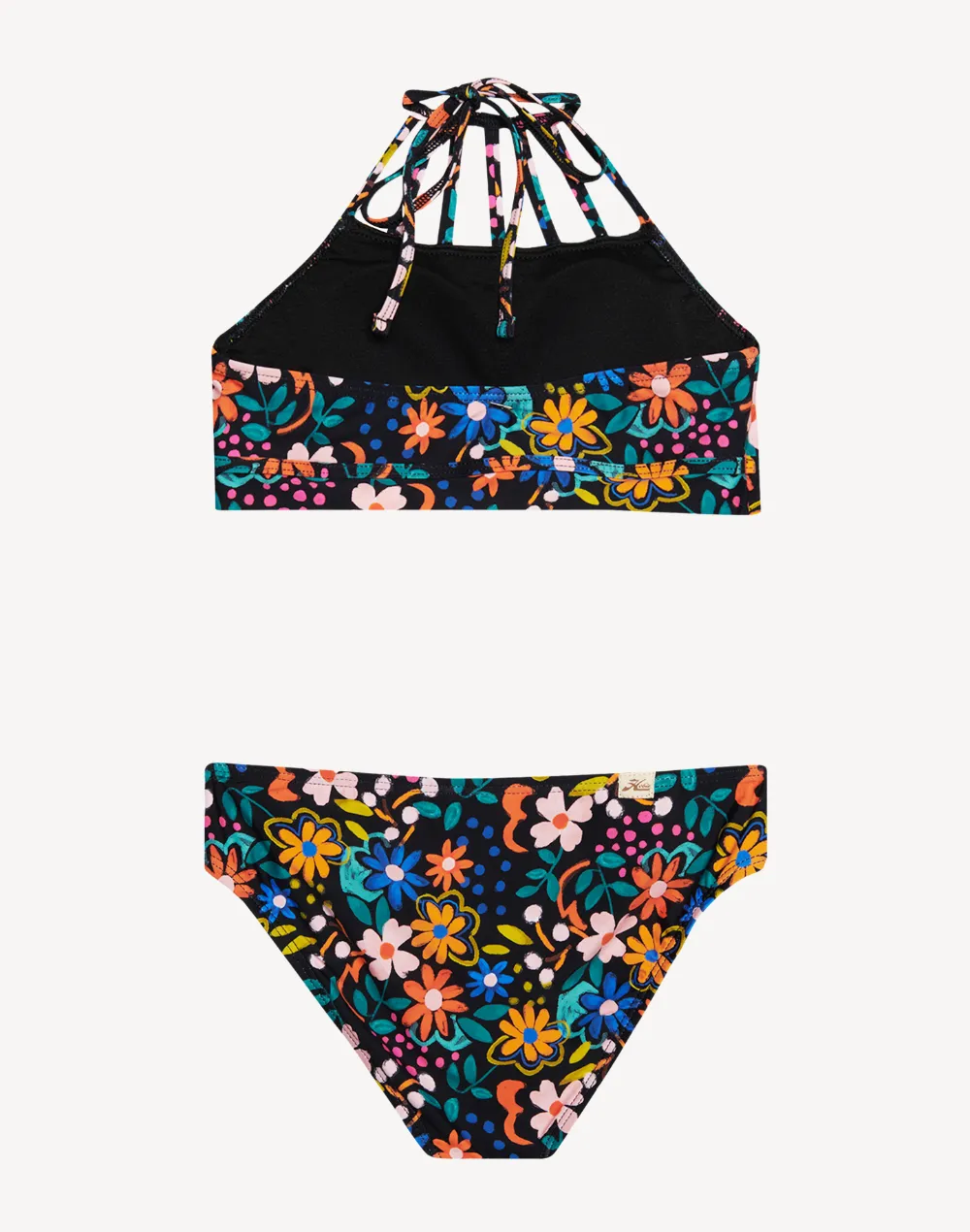 Girls Island Wildflower Strappy Bikini Set