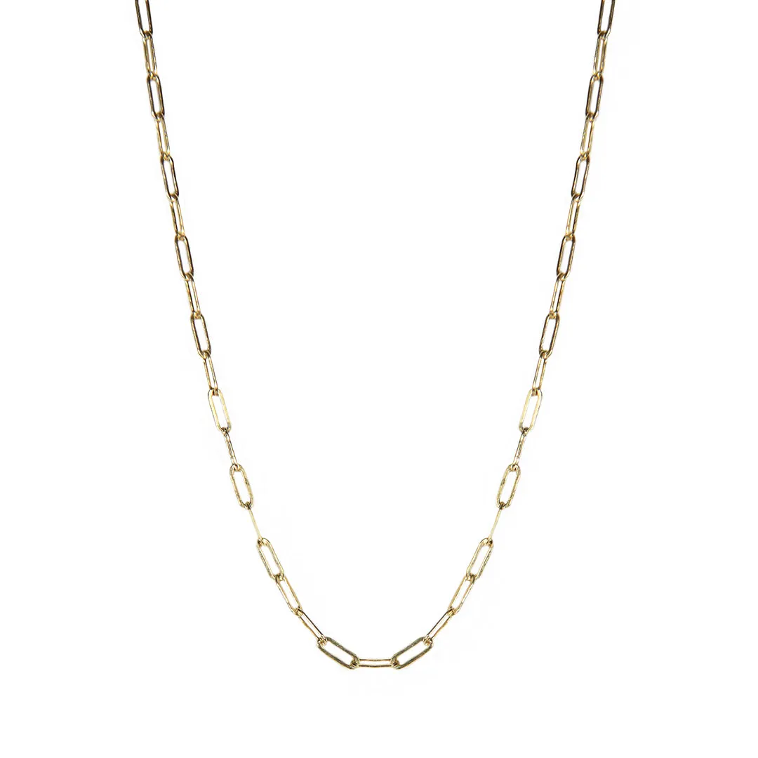 Gold Linear Link Chain