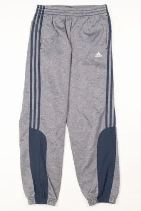 Grey & Navy Adidas Joggers