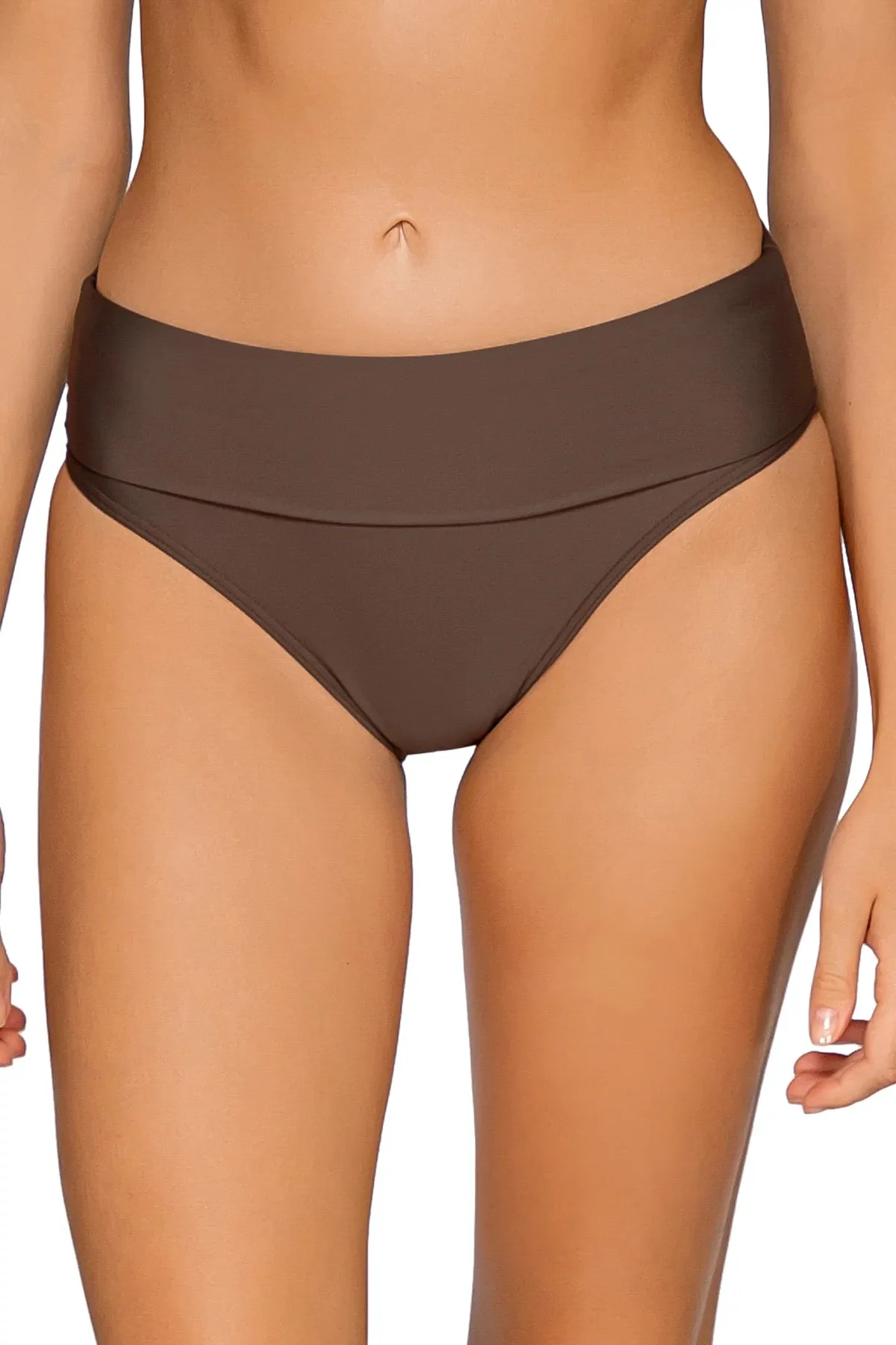 Hannah Banded High Waist Bikini Bottom