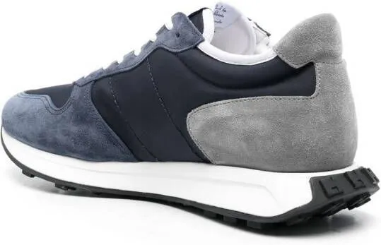 Hogan side logo-patch detail low-top sneakers Blue