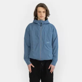 Hooded Windbreaker / 7835 - Blue