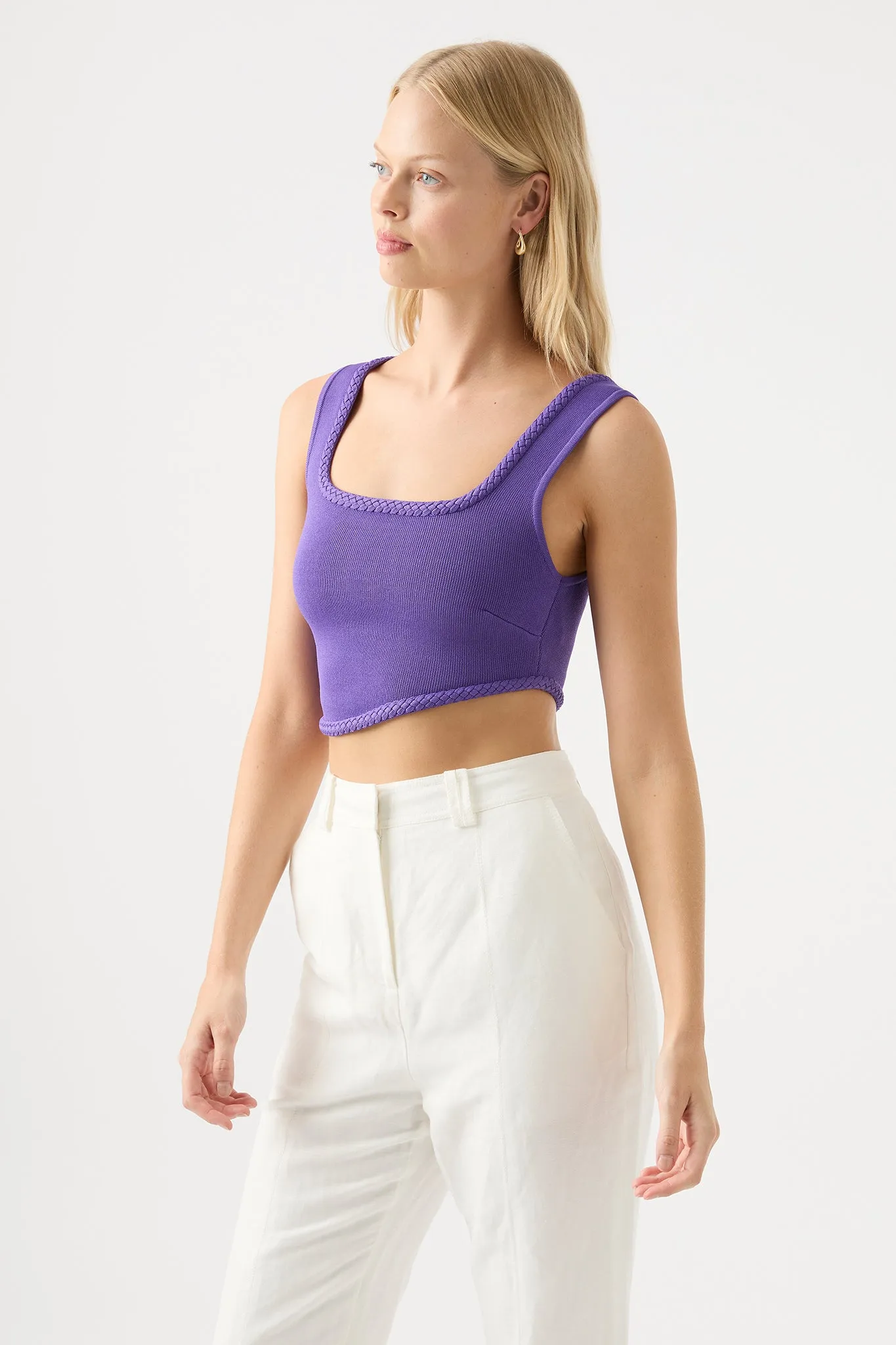 Hyades Braided Knit Tank