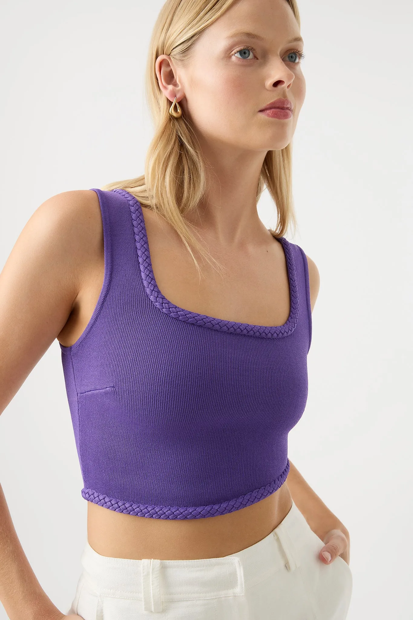 Hyades Braided Knit Tank