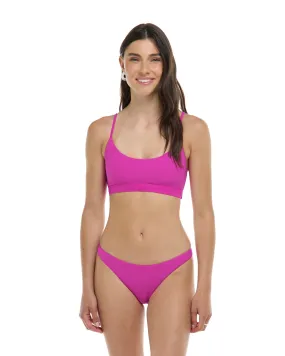 Ibiza Aro Bralette Bikini Top - Fuchsia