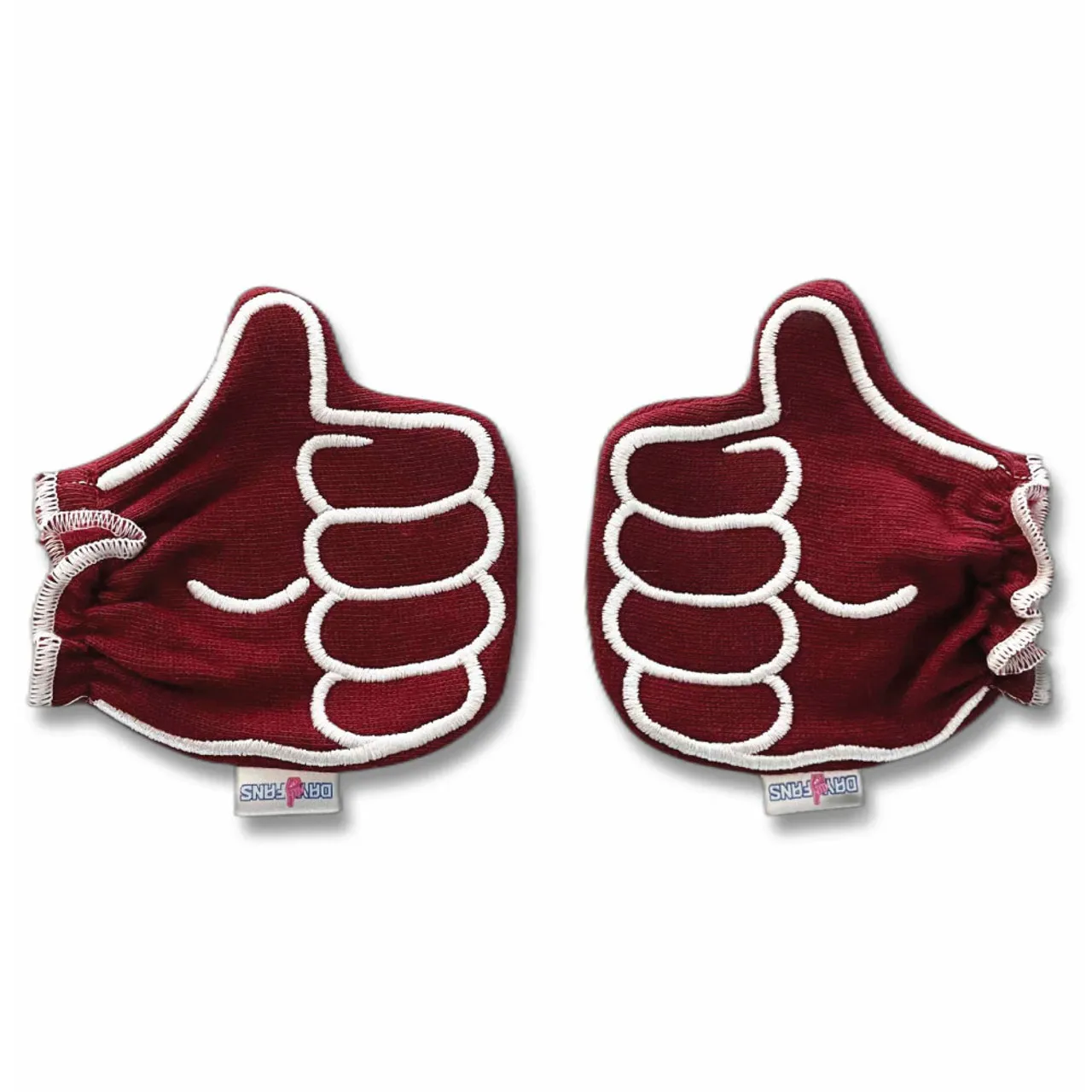 Infant Baby Mittens - Maroon