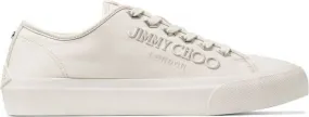 Jimmy Choo Palma M logo-embroidered sneakers Neutrals