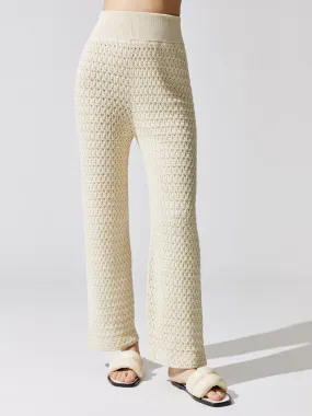 Lace Trousers - Ivory