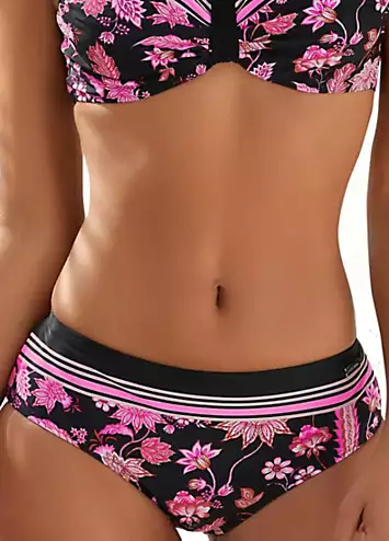 LASCANA Floral Print Bikini Briefs | Grattan