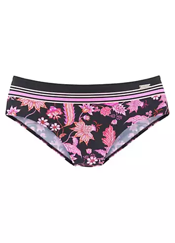 LASCANA Floral Print Bikini Briefs | Grattan