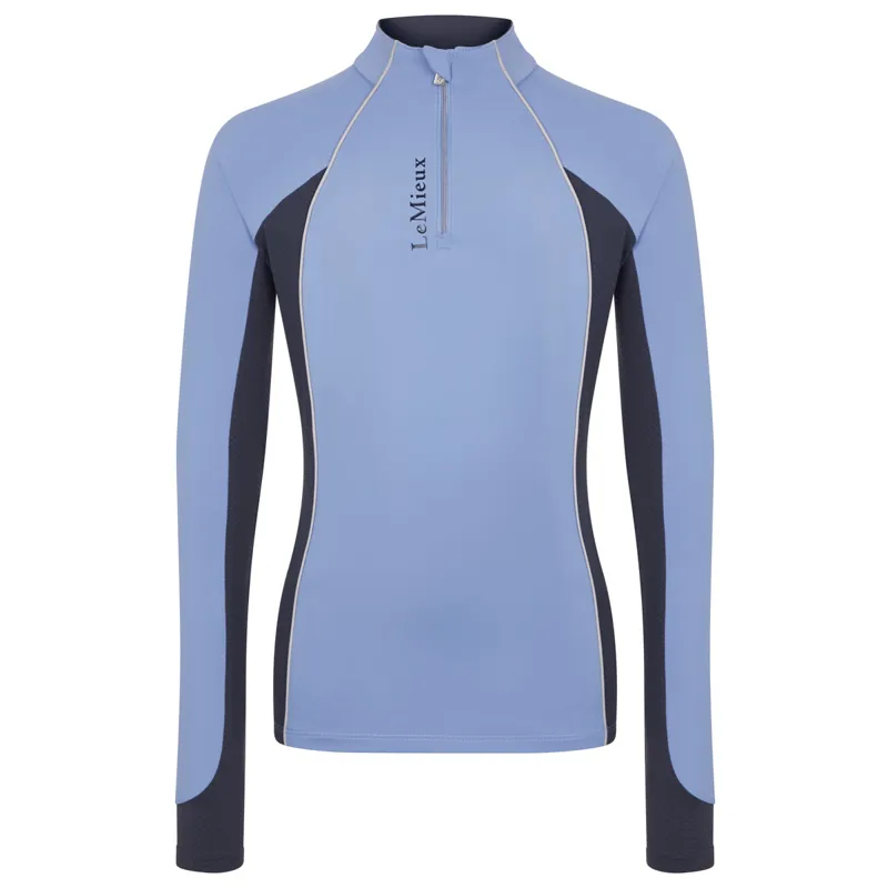 LeMieux x This Esme Young Rider Junior Base Layer - Corn Blue