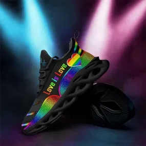 LGBT Love Is Love LGBT Pride Month Gift Clunky Sneakers