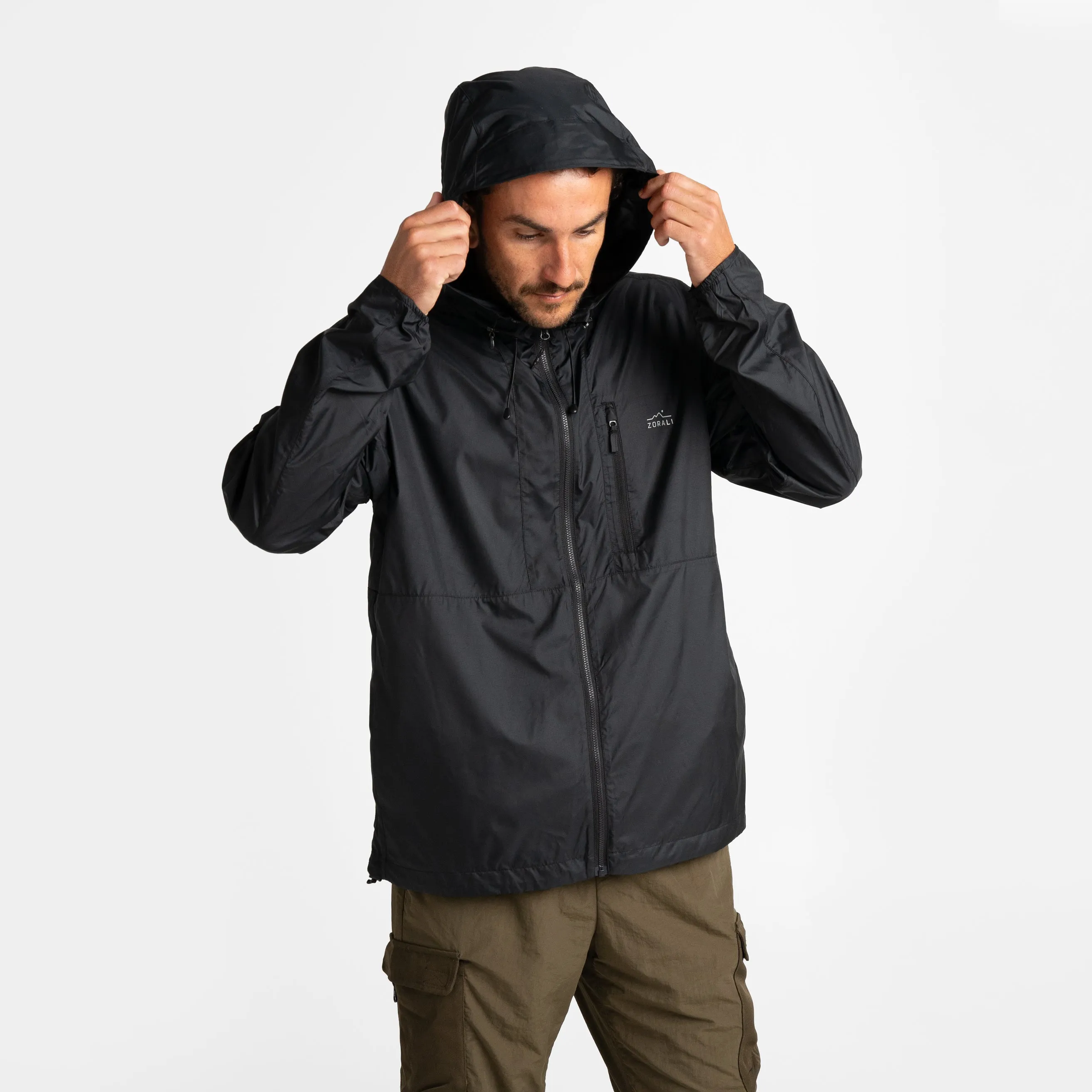 Mens Gust-X Windbreaker Black